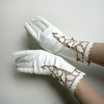 Vintage wedding gloves, bridal accessories