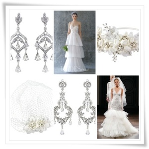 chandelier wedding earrings, bridal jewellery
